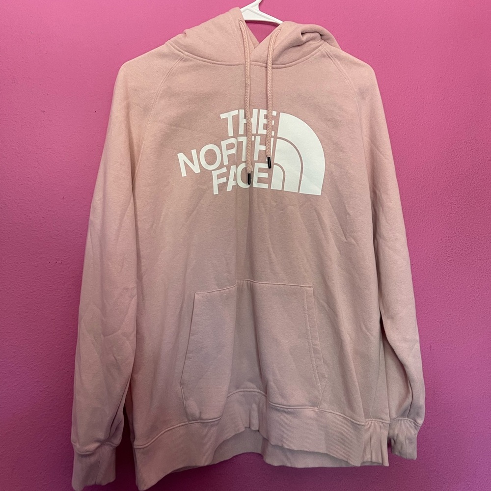 The North Face Light Pink Hoodie L
